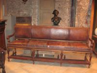  Leather Snooker Bench