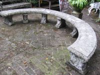 Curved English Bench