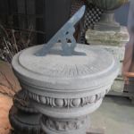 American Carved Stone Sundial