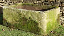 English Carved Stone Trough
