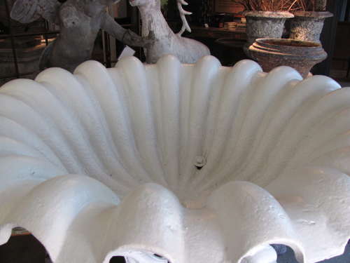 MONUMENTAL PAIR OF AMERICAN CAST IRON URNS