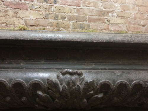 LARGE FRENCH CAST IRON JARDINIERE
