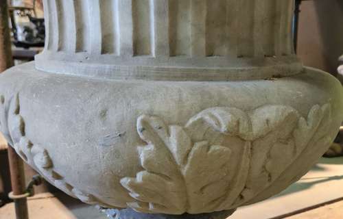ITALIAN MARBLE URNS