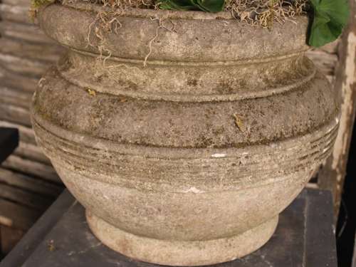 CARVED ITALIAN PLANTERS