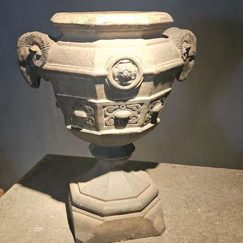 ENGLISH ARTS AND CRAFTS TERRACOTTA URN