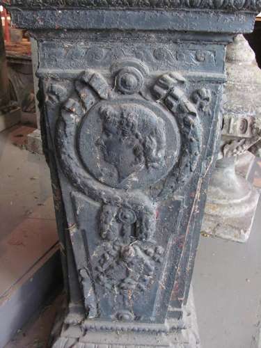 19TH CENTURY FRENCH URN ON PEDESTAL