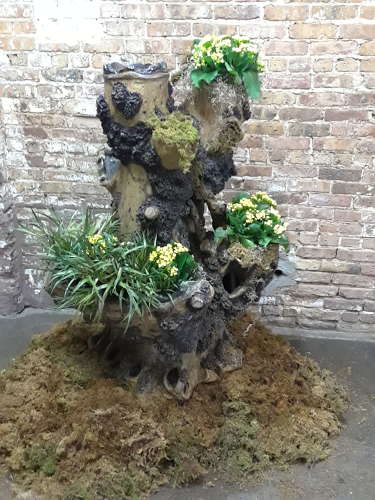 EXCEPTIONALLY LARGE SCOTTISH FIRECLAY PLANTER