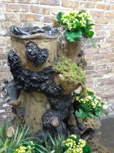 EXCEPTIONALLY LARGE SCOTTISH FIRECLAY PLANTER