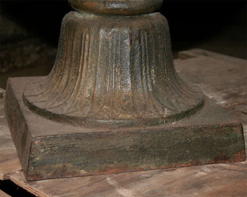 LARGE CONTINENTAL CAST IRON URN