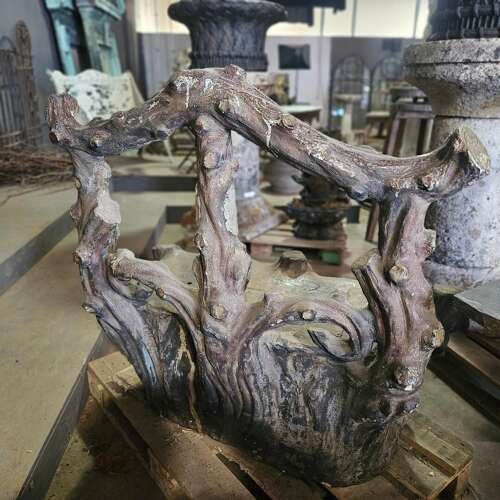 SCOTTISH FIRECLAY DOUBLE GARDEN SEAT