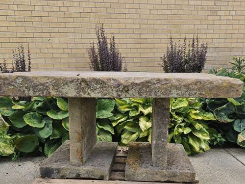 STONE CONSOLE TABLE