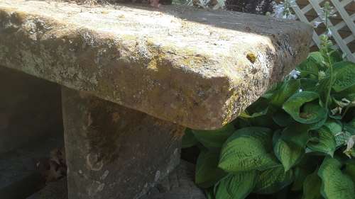 STONE CONSOLE TABLE