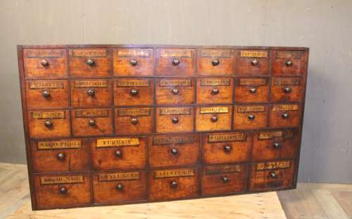 ENGLISH APOTHECARY CABINET