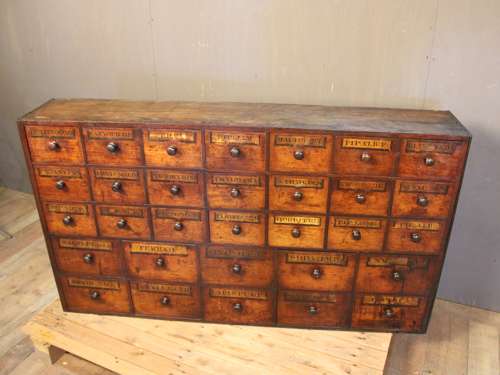 ENGLISH APOTHECARY CABINET