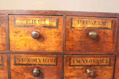 ENGLISH APOTHECARY CABINET