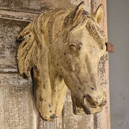 FRENCH CAST IRON BUTCHER SHOP SIGN