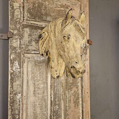 FRENCH CAST IRON BUTCHER SHOP SIGN