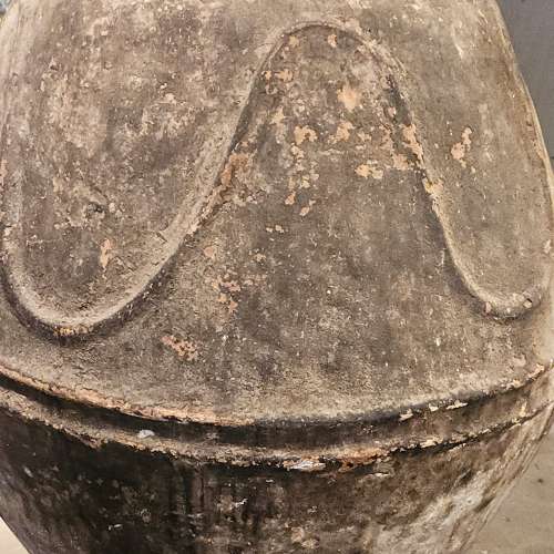SPANISH TERRA COTTA GRAIN STORAGE JAR