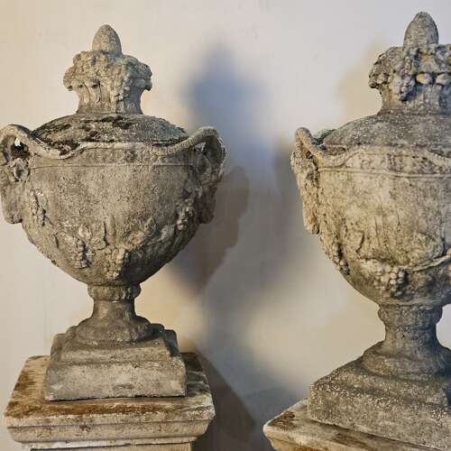 FRENCH RAM'S HEAD FINIALS