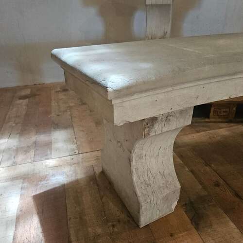 ITALIAN TRAVERTINE  GARDEN BENCHES