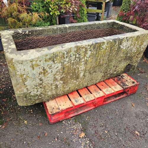 CARVED STONE TROUGH