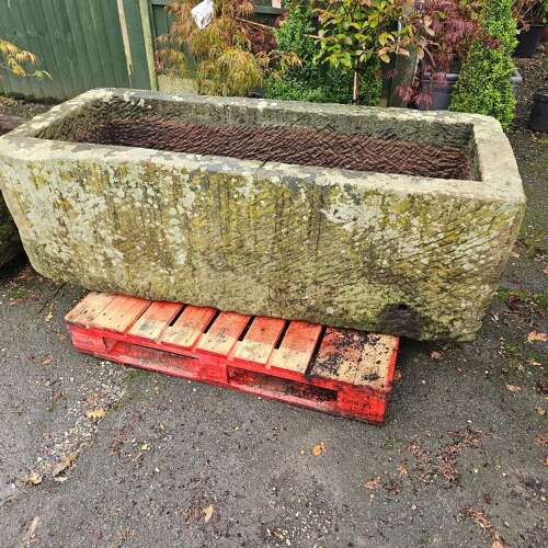CARVED STONE TROUGH