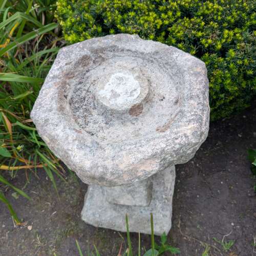 STONE BIRDBATH