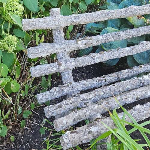 FAUX BOIS BENCH