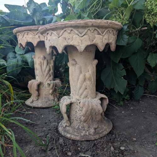 FRENCH TERRA COTTA GARDEN SET