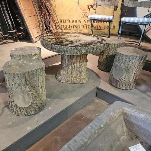 FRENCH FAUX BOIS SET