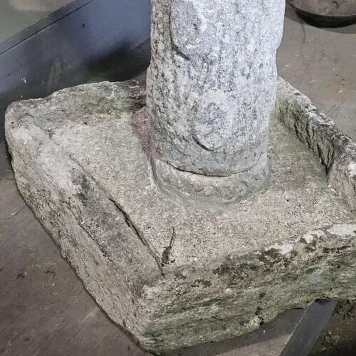 English Carved Limestone Birdbath