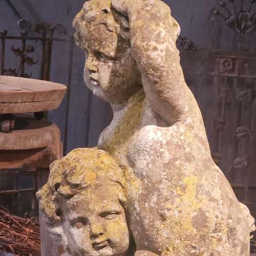 ITALIAN CARVED LIMESTONE STATUE