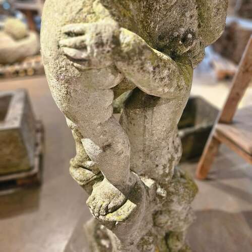 ITALIAN CARVED LIMESTONE STATUE